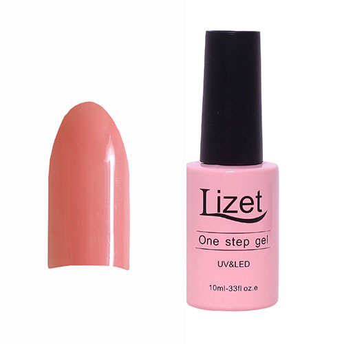 Однофазный гель-лак для ногтей Lizet, 10 мл, №202 Однофазный гель-лак для ногтей Lizet, 10 мл, №202