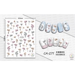 Наклейка для ногтей СА-271