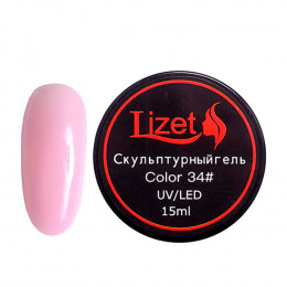 Скульптурный гель Lizet Color 34