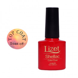 Финиш без липкого слоя для гель-лака - TOP COAT Soak off, 10 мл
